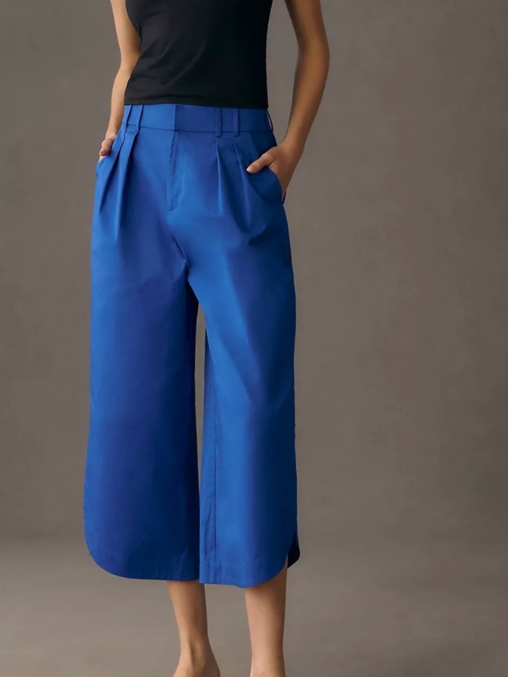 Mare Mare Tulip Hem Cropped Chinos
